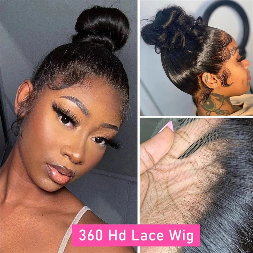 Keywear 250 Density 13x6 Hd Body Wave Lace Front Human Hair Wig 13x4 Lace Frontal Wig 360 Full Lace Wig Water Wave Glueless Wig